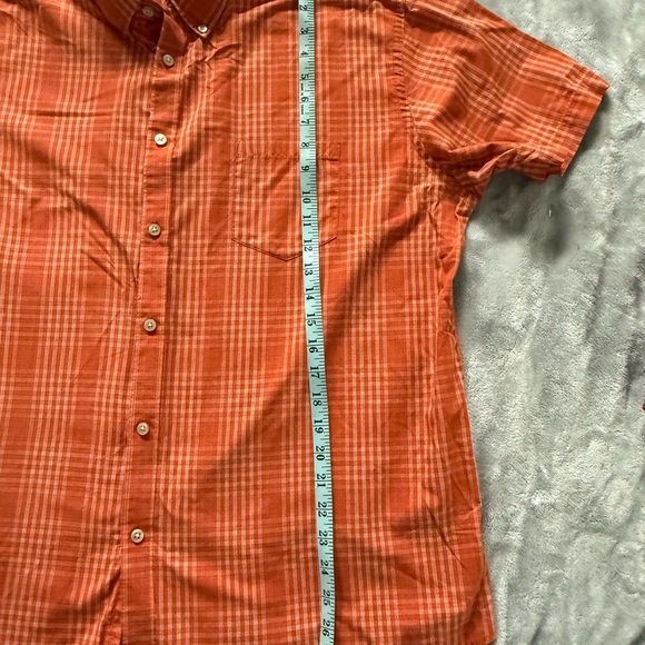 Van Heusen Men's Orange Shirt - Picture 3 of 5